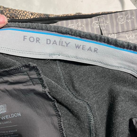 Mack Weldon Tapered Gray Sweatpant Joggers Men's Size Medium - Picture 2 of 8